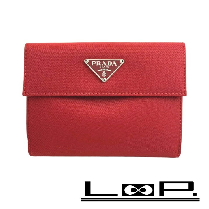 楽天市場】緊急値下げ □未使用□ プラダ 2つ折り 財布 小銭入れ  