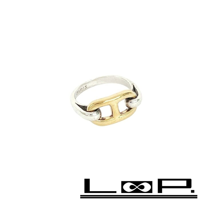 楽天市場】◇お値打ち品◇ □美品□ エルメス シェーヌダンクル リング 