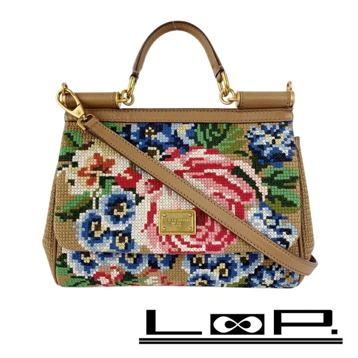 楽天市場】□美品□ ドルチェ&ガッバーナ シシリー 2WAY ハンド バッグ 