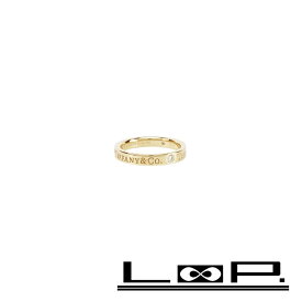 ■新同■磨き済み■　ティファニー バンド リング 指輪 アクセサリー ダイヤ 3PD ゴールド PG750 3.3g #9 箱 【372421】2 【中古】