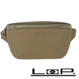 ◆SALE◆ ボナベンチュラ ■新同■ リアム クロスボディ ショルダー バッグ レザー エトゥープ 【539428】3 【中古】