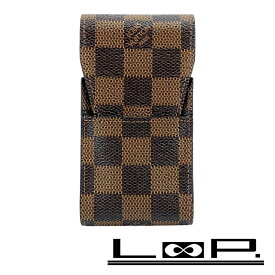 ルイヴィトン ■新同■ エテュイ シガレット ケース ダミエ ブラウン N63024【496035】13 【中古】