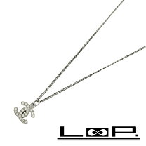 楽天市場】chanel シルバー ココマーク ストーン ネックレスの通販
