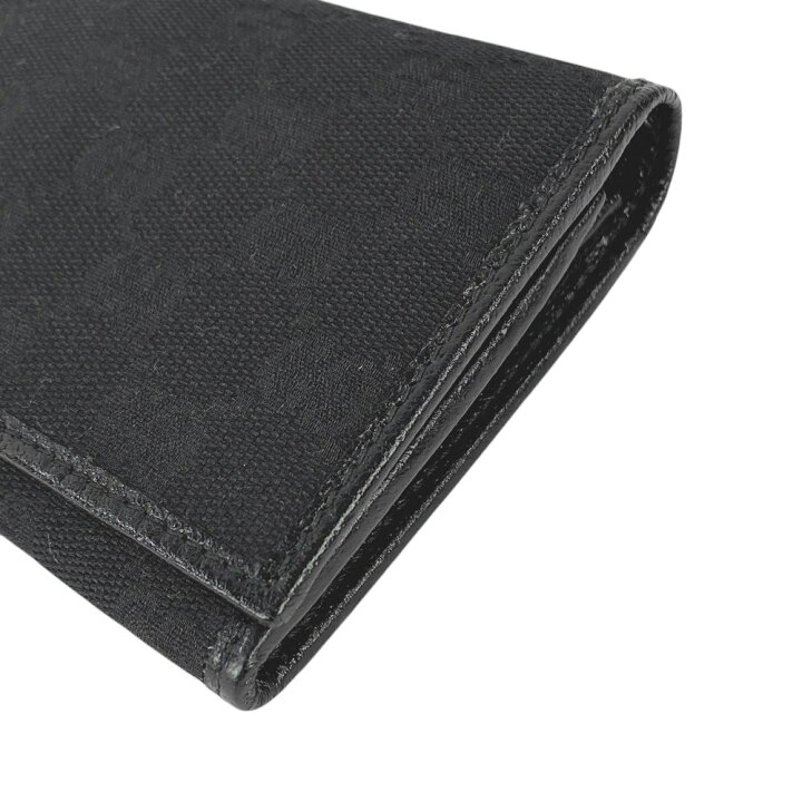 楽天市場】◇SALE◇ □新同□ グッチ 長財布 GG キャンバス ブラック  