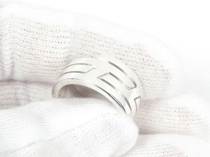 楽天市場】□新同□磨き済□ エルメス イタリーク リング 指輪 H ロゴ  