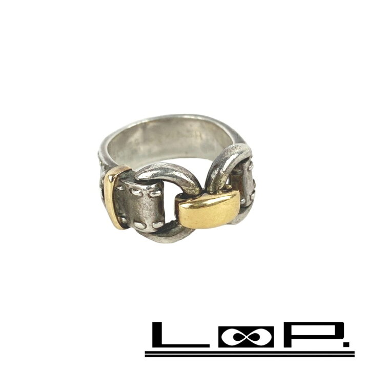 楽天市場】□美品□ヴィンテージ□ エルメス ベルト モチーフ リング  