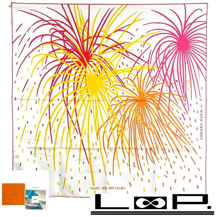 楽天市場】◇SALE◇ □未使用□ エルメス カレ90 スカーフ PLUIE  