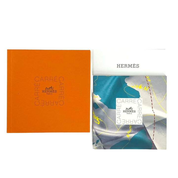 楽天市場】◇SALE◇ □未使用□ エルメス カレ90 スカーフ PLUIE 