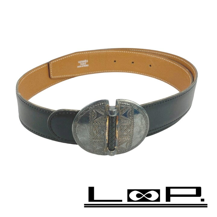 楽天市場】◇SALE◇ □美品□ エルメス トゥアレグ ベルト レザー  