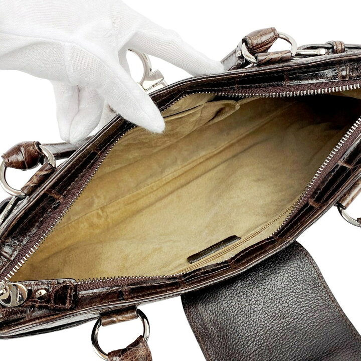 楽天市場】◇SALE◇ □美品□ フェラガモ マリッサ ガンチーニ ハンド  