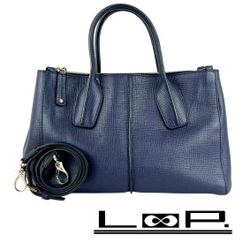 トッズ ■美品■ 2WAY ショルダー ハンド バッグ レザー パープル 【581755】8 【中古】