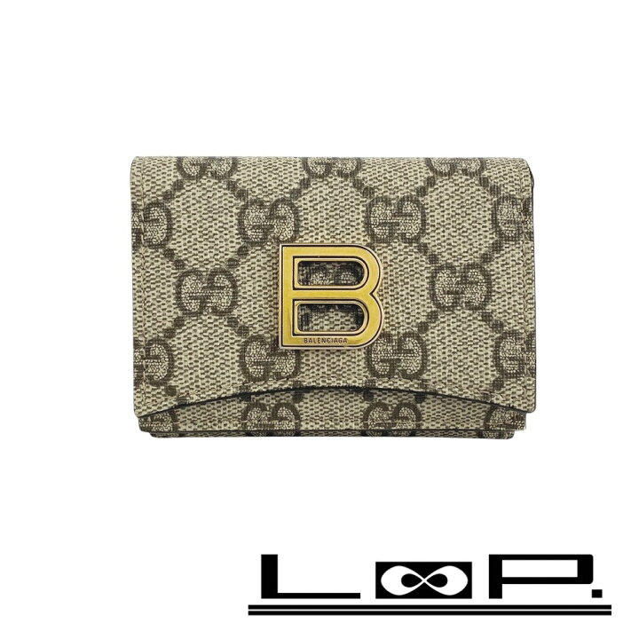 楽天市場】緊急値下げ □中古□ グッチ ハッカー コンパクトウォレット  