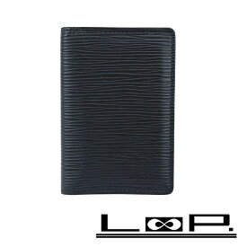 ルイヴィトン ■美品■ オーガナイザードゥポッシュ カードケース パスケース ネーム入り エピ ノワール M60642 箱 【495762】7 【中古】