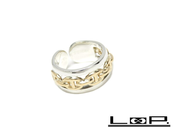 楽天市場】【磨き済 新同】 HERMES エルメス リング 指輪 アクセサリー  