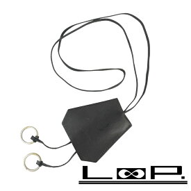 エルメス ■中古■103cm■ クロシェット ロング ネックレス ペンダント アクセサリー キーリング ブラック レザー □B刻 箱 【519765】11 【中古】