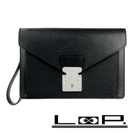 ◆SALE◆ ルイヴィトン ■新同■ セリエドラゴンヌ セカンドバッグ カバン エピ SS ブラック シルバー M52762【507168】13 【中古】