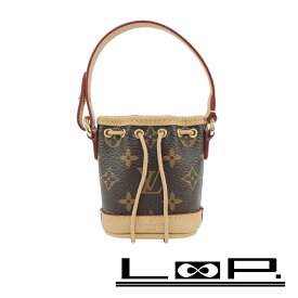 ■未使用■　ルイヴィトン ビジューサック マイクロ ノエ キーホルダー チャーム モノグラム M00818 箱 【206269】★ 【中古】