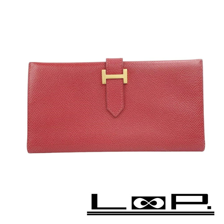 楽天市場】◇SALE◇ □美品□ エルメス ベアン クラシック 長財布  
