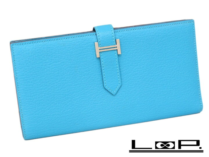 楽天市場】【美品】 HERMES エルメス ベアン スフレ 長財布 サイフ  