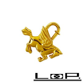 エルメス ■新同■ カデナ ペガサス バックチャーム キーホルダー ゴールド GP 【551376】8 【中古】