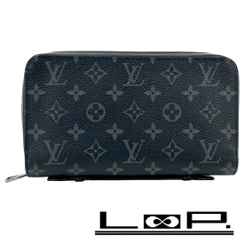 ルイヴィトン ■美品■ ジッピー XL 長財布 ウォレット ラウンドファスナー モノグラム エクリプス ブラック M61698 【659379】8 【中古】