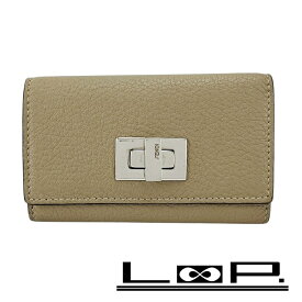 ■中古■　フェンディ 6連 キーケース 鍵 小物 レザー グレー 【424380】5 【中古】