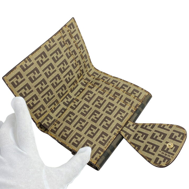 楽天市場】▽値下げ▽□美品□ フェンディ 二つ折り 財布 サイフ  