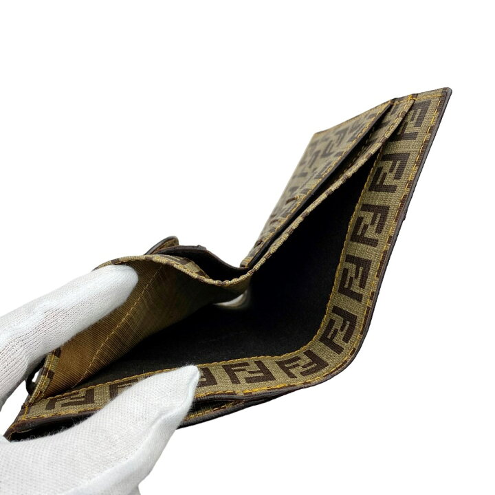 楽天市場】▽値下げ▽□美品□ フェンディ 二つ折り 財布 サイフ  