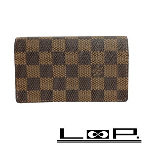 ルイ・ヴィトン(LOUIS VUITTON) ダミエ(Demier) 中古 メンズ二つ折り  
