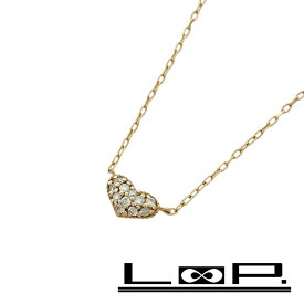 ■新同■　ポンテヴェッキオ ハートパヴェ ネックレス アクセサリー ダイヤ ゴールド K18 D0.11 【372490】5 【中古】