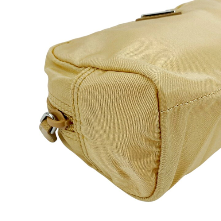 楽天市場】□美品□ プラダ トライアングルロゴ ポーチ 小物入れ 化粧  