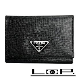 プラダ ■中古■ コインケース 小銭入れ レザー ブラック【624292】13 【中古】