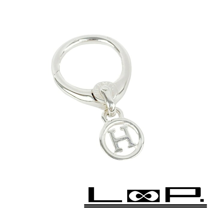 楽天市場】□新同□ヴィンテージ□ エルメス H ロゴ キーリング 