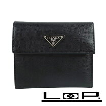 楽天市場】プラダ サフィアーノ 三つ折りの通販 