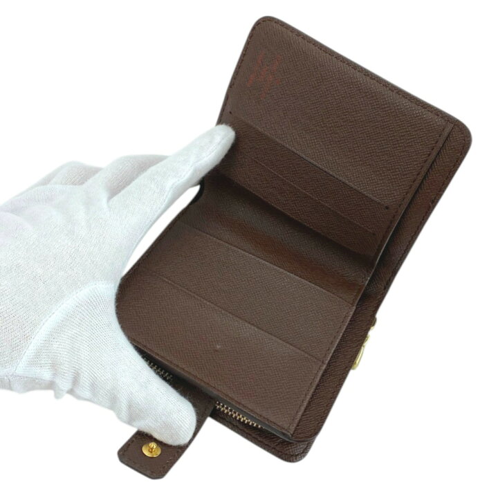 楽天市場】□美品□ ルイヴィトン コンパクトジップ 2つ折り 財布  