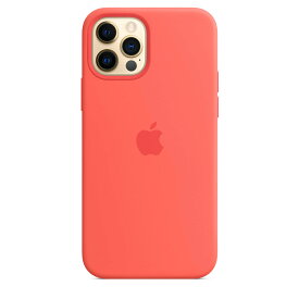 【新品】純正 iPhone 12 Pro Max シリコーンケース - ピンクシトラス apple
