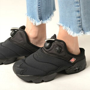 Reebok INSTA PUMP FURY MULE ���[�{�b�N �C���X�^ �|���v �t���[���[ �~���[�� ���f�B�[�X �X�j�[�J�[ �u���b�N 100202693