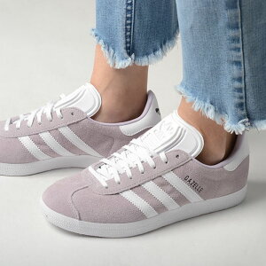 adidas GAZELLE W アディダス ガゼル レディース スニーカー ライトパープル id7005