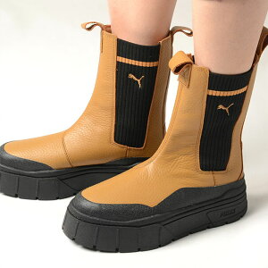 PUMA WNS MAIZE STACK CHELSEA CASUAL BOOTS v[} EBY CY `FV[ JWA u[c fB[X uE 386742-01
