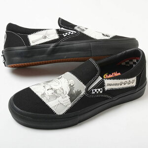 VANS SKATE SLIP ON Sailor Moon ヴァンズ スケート スリッポン メンズ スニーカー ブラック vn0a5fcayb2