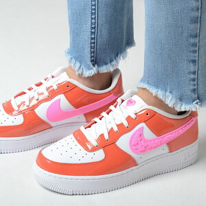 y󂠂zNIKE AIR FORCE 1 LV8 (GS) iCL GA tH[X  fB[X Xj[J[ zCg bh fd1031-600w