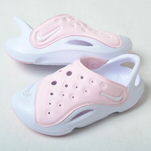 【17cm-22cm】NIKE AQUASWOOSH (PS) ナイキ アクアスウォッシュ ジュニア サンダル ピンク fn0876-600