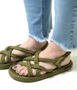 BOHONOMAD BODORUM WOMEN ROPE SANNDAL �{�z�m�}�h �{�h���� �E�[�}�� ���[�v �T���_�� ���f�B�[�X �J�[�L �� boh00002