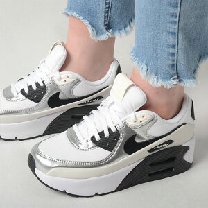 NIKE AIR MAX 90 LV8 iCL GA}bNX fB[X Xj[J[ zCgVo[ ib0170-100