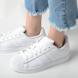 adidas SUPERSTAR II AfB_X X[p[X^[ fB[X Xj[J[ zCg ji0080