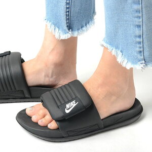 NIKE OFFCOURT ADJUST SLIDE �i�C�L �I�t�R�[�g �A�W���X�g �X���C�h ���f�B�[�X �T���_�� �u���b�N dv1033-002