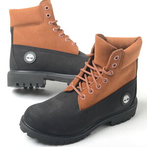 Timberland PREMIUM 6IN LACE WATERPROOF BOOT �e�B���o�[�����h �v���~�A�� ���[�X �u�[�c �����Y �X�E�F�[�h �u���b�N�u���E�� tb01a2p6w