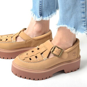 Timberland STONE STREET BUCKLE SHOE �e�B���o�[�����h �X�g�[�� �X�g���[�g �o�b�N�� �V���[�Y ���f�B�[�X �u���E�� tb0a4188en3