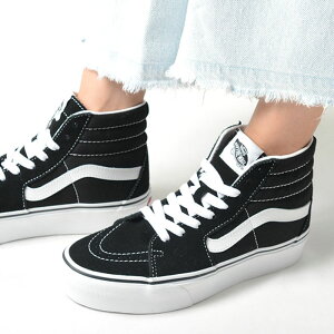 VANS SK8-Hi PLATLORM @Y XP[g nC vbgz[ fB[X Xj[J[ ubN vn0a3tkn6bt