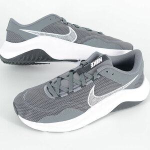 NIKE LEGEND ESSETIAL 3 NN �i�C�L ���W�F���h �G�b�Z���V���� �����Y �X�j�[�J�[ �O���[ dm1120-002